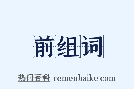 前组词是什么意思的图片